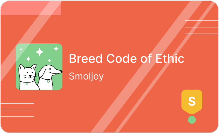 Ethical Breeder Card